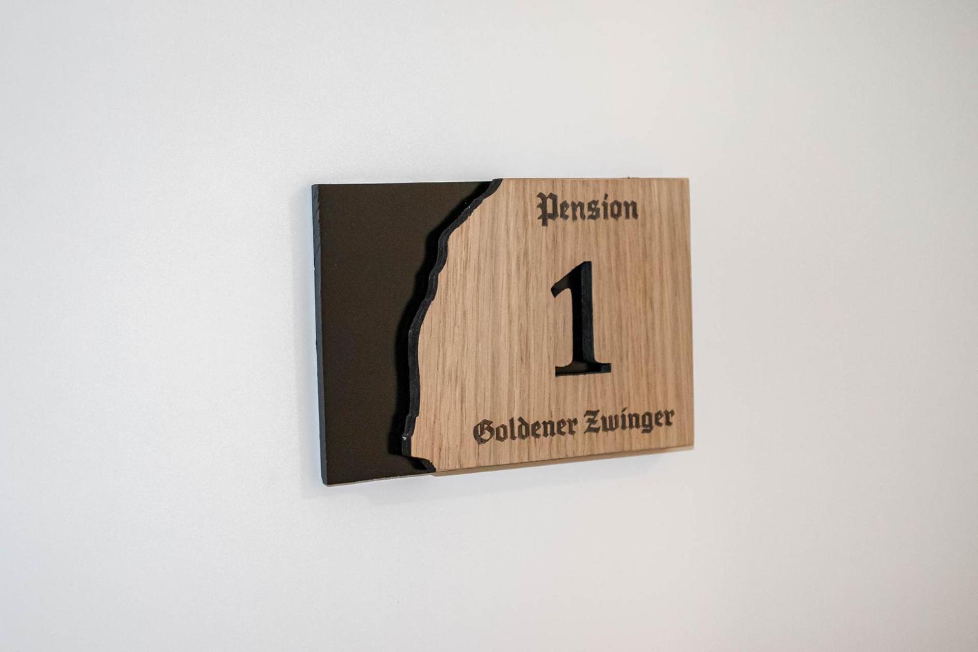 Pension Goldener Zwinger Meiningen Eksteriør bilde