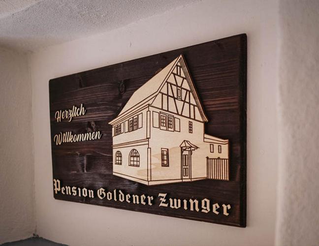 Pension Goldener Zwinger Meiningen Eksteriør bilde